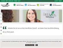 Tablet Screenshot of lernen-bohlscheid.de